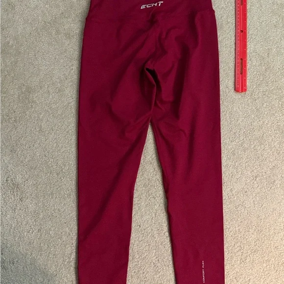 ECHT Women's Leggings in Red size medium - Picture 2 of 4